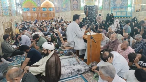 طنین زیبای «یاسریع الرضا» در خیمه گاه حسینی (ع)