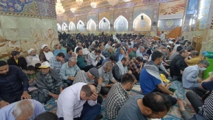 طنین زیبای «یاسریع الرضا» دعای کمیل در خیمه گاه حسینی (ع)
