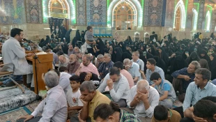 طنین زیبای «یاسریع الرضا» دعای کمیل در خیمه گاه حسینی (ع)