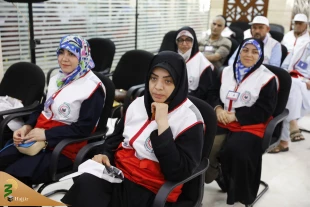 تقدیر سرپرست حجاج ایرانی از پزشکان و کادر درمان داوطلب 5
