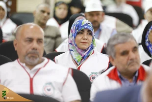تقدیر سرپرست حجاج ایرانی از پزشکان و کادر درمان داوطلب 9