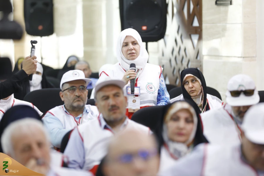 تقدیر سرپرست حجاج ایرانی از پزشکان و کادر درمان داوطلب 10
