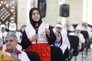 تقدیر سرپرست حجاج ایرانی از پزشکان و کادر درمان داوطلب 11