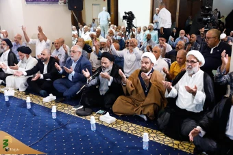 دعای کمیل زائران بیت‌الله‌الحرام در مکه مکرمه 2