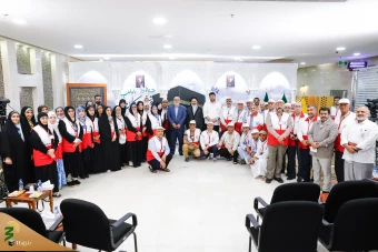  دیدار با پزشکان و کادر درمان داوطلب در حج 1403 2