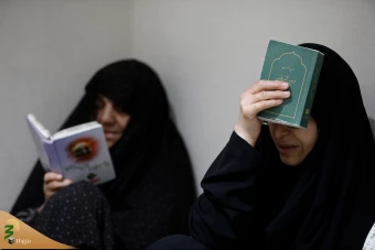  مراسم دعای ندبه زائران ایرانی بعد از ایام تشریق 3
