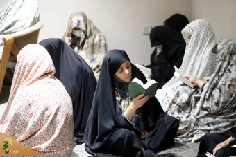  مراسم دعای ندبه زائران ایرانی بعد از ایام تشریق 8