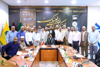 دیدار با اعضای کاروان قرآنی نور در مکه مکرمه 2