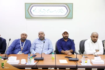 دیدار با اعضای کاروان قرآنی نور در مکه مکرمه 9