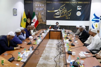 دیدار با اعضای کاروان قرآنی نور در مکه مکرمه 5