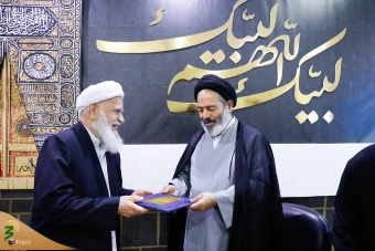  دیدار با  جمعی از علما و روحانیون کاروان های اهل سنت در مکه مکرمه 19