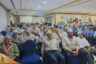 برپایی نخستین محفل انس با قرآن ویژه زائران مدینه بعد  3