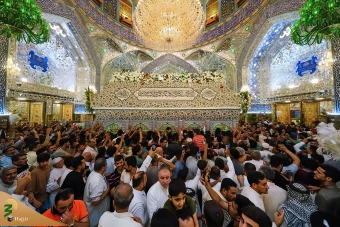 جشن عید سعید غدیر در حرم مطهر امیرالمؤمنین علی علیه‌السلام 4