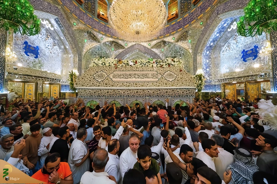 جشن عید سعید غدیر در حرم مطهر امیرالمؤمنین علی علیه‌السلام 4