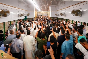 جشن عید سعید غدیر در حرم مطهر امیرالمؤمنین علی علیه‌السلام 16