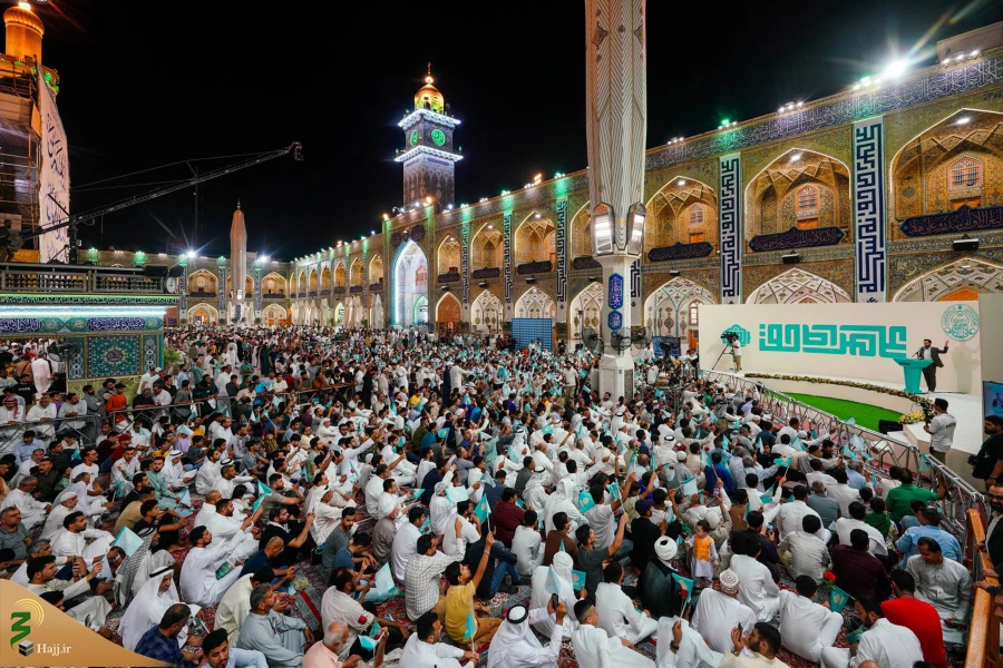 جشن عید سعید غدیر در حرم مطهر امیرالمؤمنین علی علیه‌السلام 24