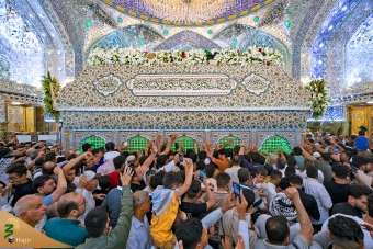 جشن عید سعید غدیر در حرم مطهر امیرالمؤمنین علی علیه‌السلام 6