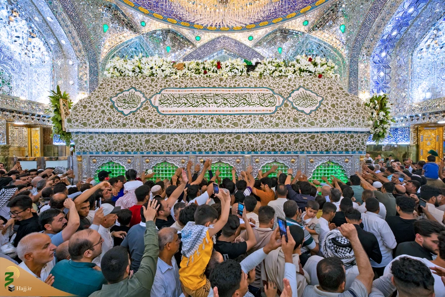 جشن عید سعید غدیر در حرم مطهر امیرالمؤمنین علی علیه‌السلام 6