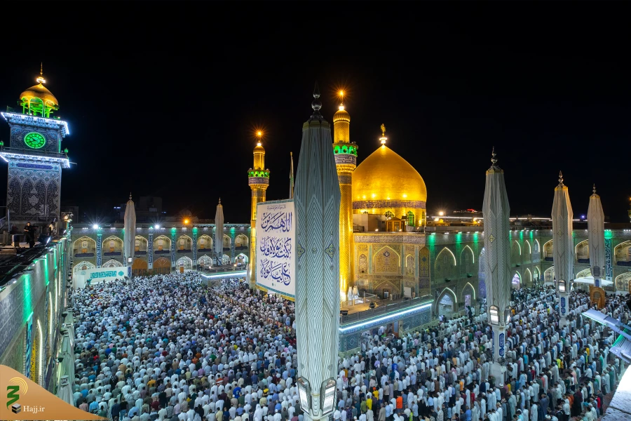 جشن عید سعید غدیر در حرم مطهر امیرالمؤمنین علی علیه‌السلام 18