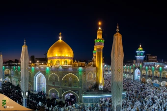 جشن عید سعید غدیر در حرم مطهر امیرالمؤمنین علی علیه‌السلام 9