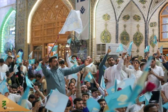 جشن عید سعید غدیر در حرم مطهر امیرالمؤمنین علی علیه‌السلام 12