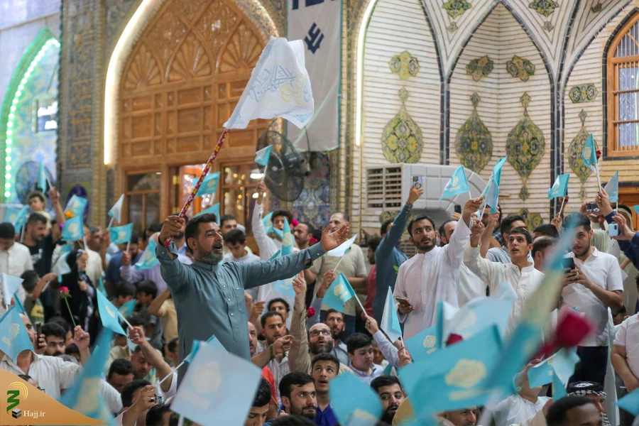 جشن عید سعید غدیر در حرم مطهر امیرالمؤمنین علی علیه‌السلام 12