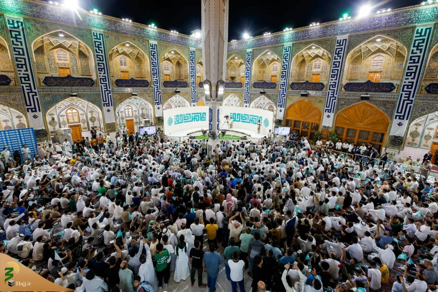 جشن عید سعید غدیر در حرم مطهر امیرالمؤمنین علی علیه‌السلام 13