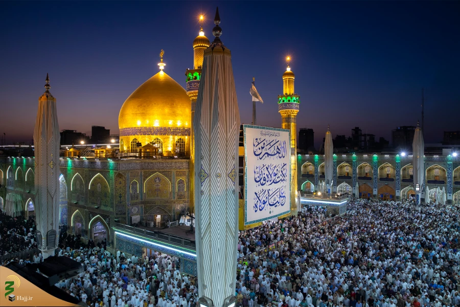 جشن عید سعید غدیر در حرم مطهر امیرالمؤمنین علی علیه‌السلام 14