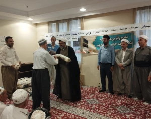 یادی از شهدای جنایت شیمیایی سردشت در مکه