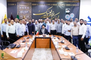 دیدار سرپرست حجاج ایرانی با ذابحان 13