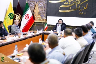 دیدار سرپرست حجاج ایرانی با ذابحان 7