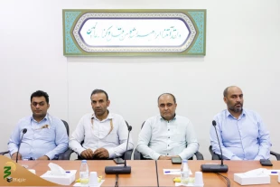 دیدار سرپرست حجاج ایرانی با ذابحان 9
