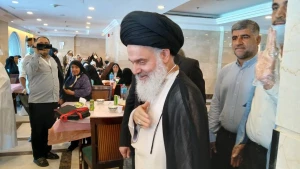بازدید آیت‌الله بوشهری از دو هتل محل استقرار زائران ایرانی مدینه بعد