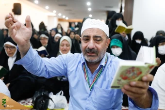 مراسم دعای کمیل حجاج ایرانی  در مکه مکرمه 14