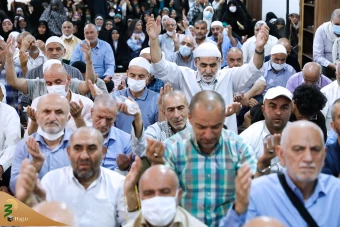 مراسم دعای کمیل حجاج ایرانی  در مکه مکرمه 13