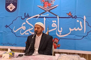 استقبال زائران ایرانی مدینه بعد از محافل انس با قرآن