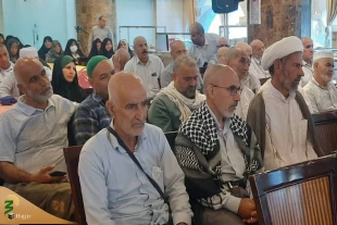 استقبال زائران ایرانی مدینه بعد از محافل انس با قرآن 7