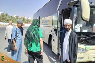 سفری با زائران ایرانی در بازدید از اماکن مقدس مدینه + عکس 2