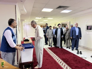 حضور پرشور حجاج درانتخابات ریاست جمهوری 8