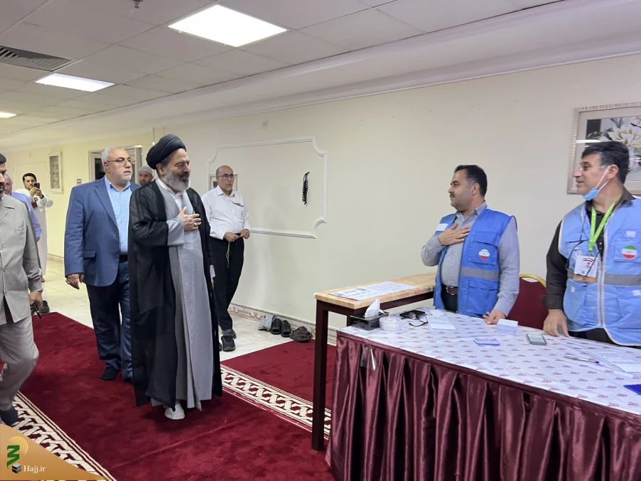 حضور پرشور حجاج درانتخابات ریاست جمهوری 9