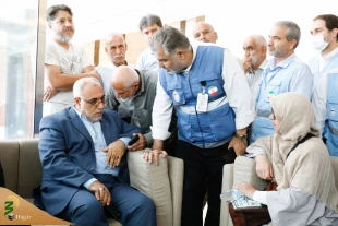 بازدید سرپرست حجاج ایرانی از هتل محل اسکان زائران 6