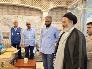 Hojjat Al-Islam Navvab Appreciates Enthusiastic Presence of Iranian Pilgrims at Ballot Boxes 9