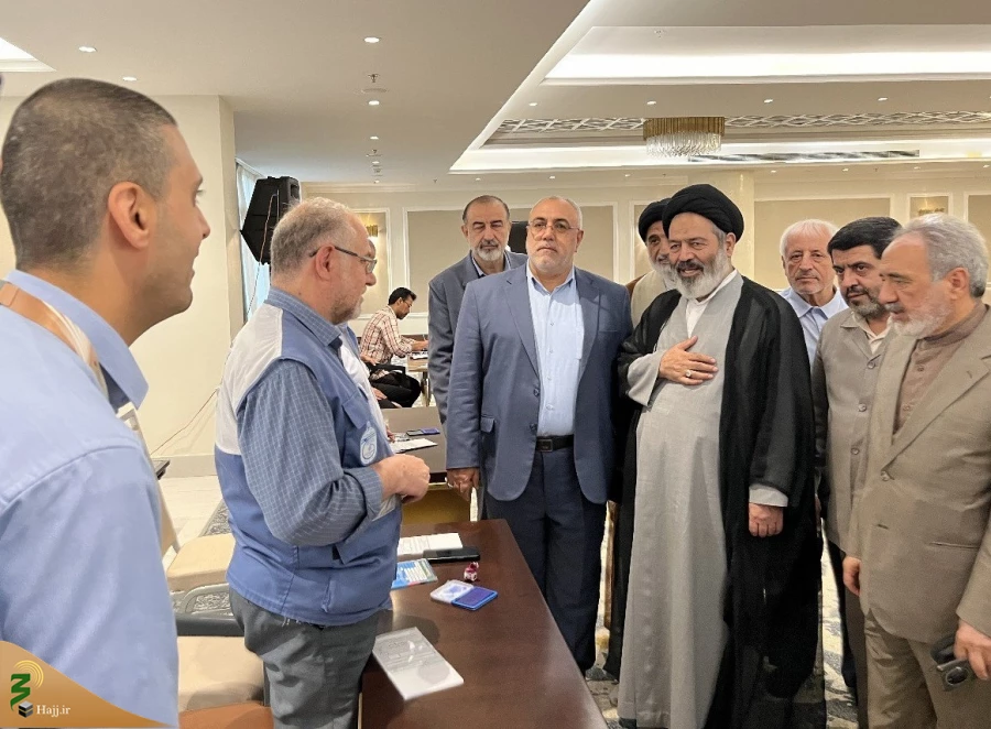 تقدیر سرپرست حجاج ایرانی از حضور حجاج در پای صندوق های رای و همراهی کشور میزبان 3