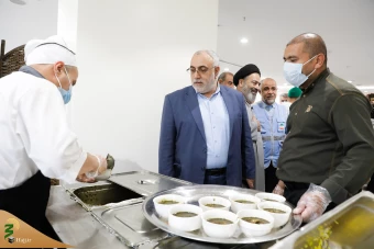 دیدار صمیمی سرپرست حجاج ایرانی با زائران کشورمان در مکه مکرمه _ 3 11