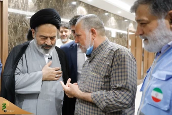 دیدار صمیمی سرپرست حجاج ایرانی با زائران کشورمان در مکه مکرمه _ 3 22