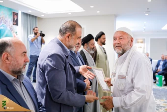 مراسم تجلیل از پیشکسوتان عرصه حج و زیارت در مکه مکرمه 26