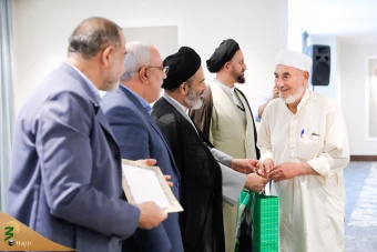 مراسم تجلیل از پیشکسوتان عرصه حج و زیارت در مکه مکرمه 28