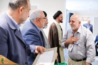 مراسم تجلیل از پیشکسوتان عرصه حج و زیارت در مکه مکرمه 31
