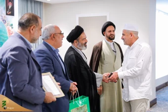 مراسم تجلیل از پیشکسوتان عرصه حج و زیارت در مکه مکرمه 32