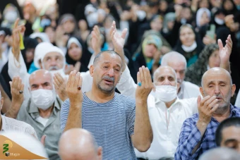 مراسم دعای کمیل حجاج ایرانی در مکه مکرمه 21